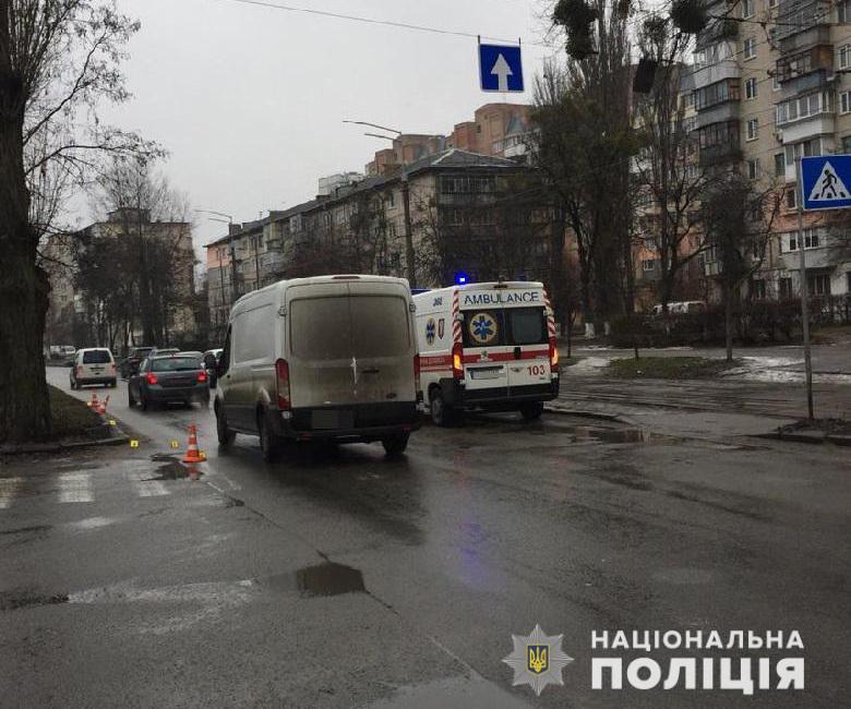 В Соломенском районе Киева в результате ДТП погиб пешеход