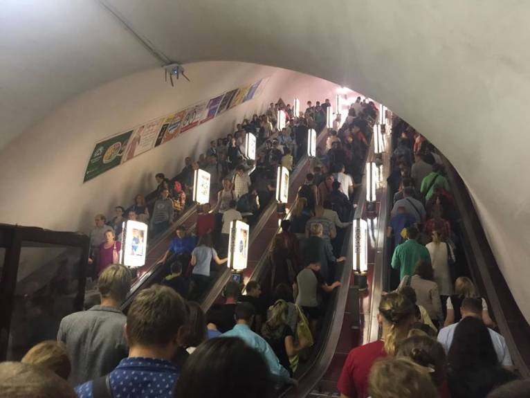 С 18 февраля начинается годовой ремонт эскалаторов на станции метро “Майдан Независимости” в Киеве