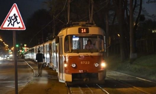 В ночь на 21 февраля два столичных трамвая будут работать в сокращенном режиме