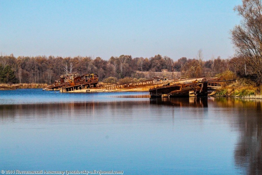 Экологи бьют тревогу: в радиоактивных отложениях реки Припять планируют провести дноуглубительные работы