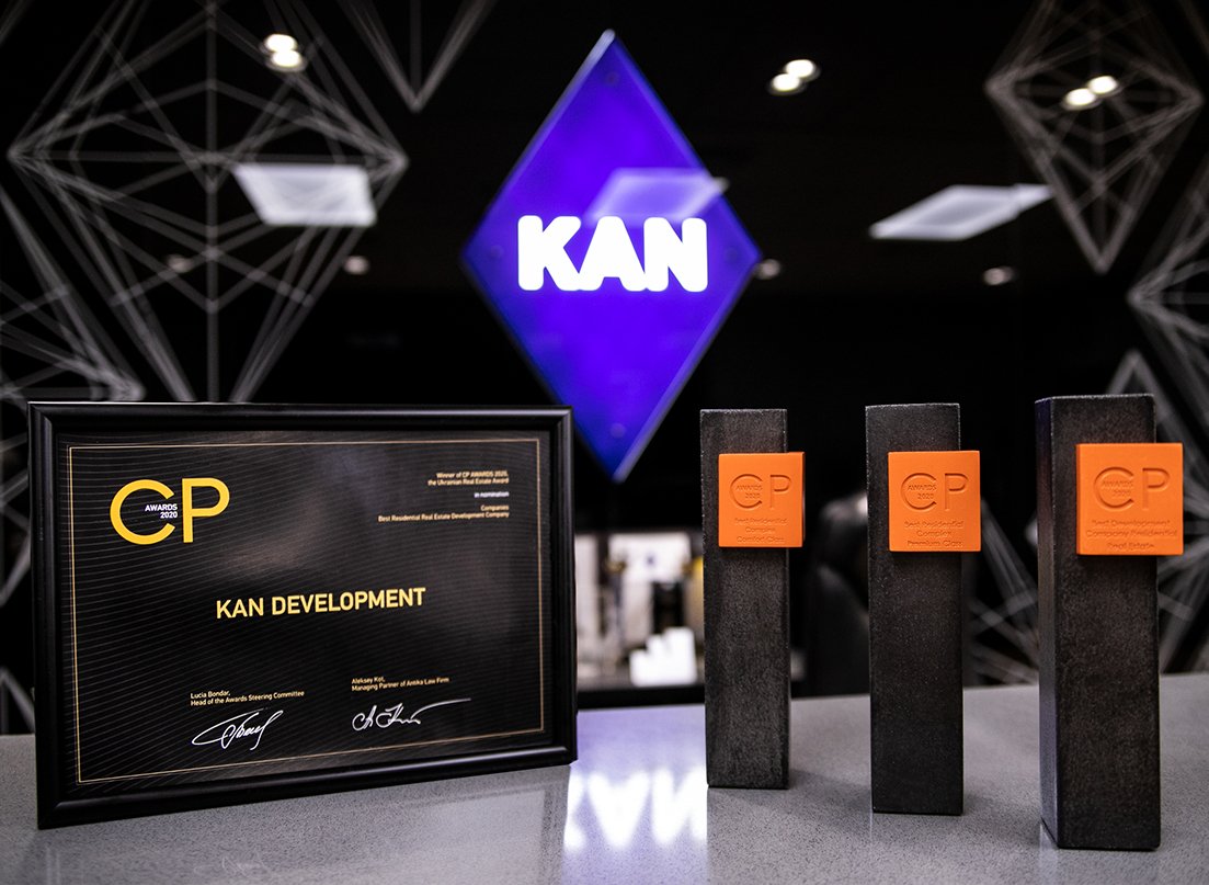 KAN - трехразовый призер национальной премии CP Awards 2020