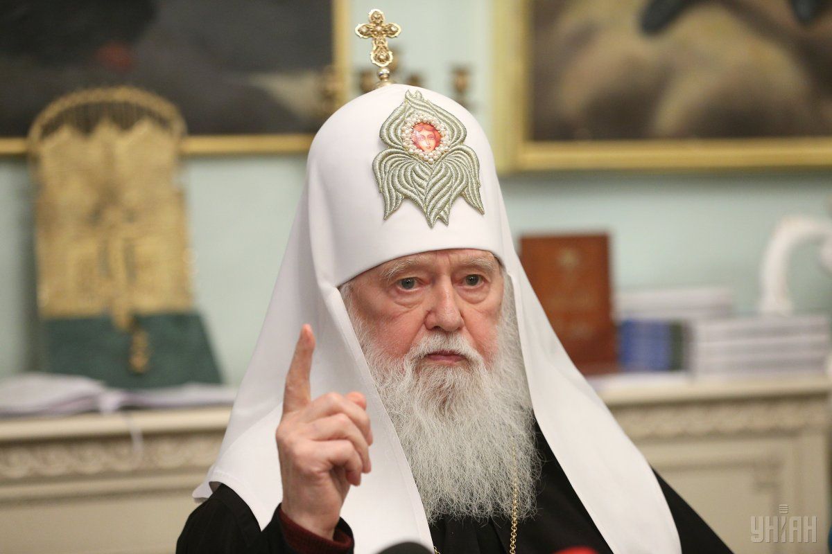 Филарет попросил главу Офиса президента возобновить Киевский патриархат УПЦ в Госреестре