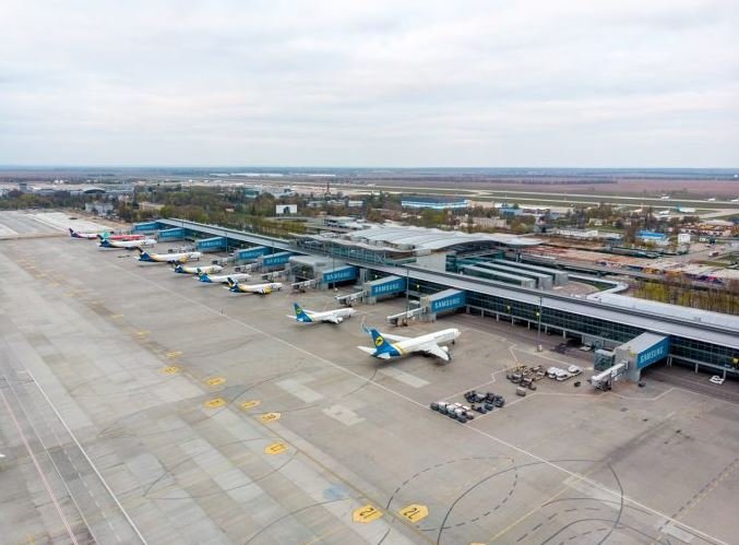 Аэропорт “Борисполь” изменил схему работы терминалов