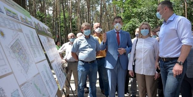 В парке “Совки” Святошинского района Киева завершили первый этап реконструкции (фото)