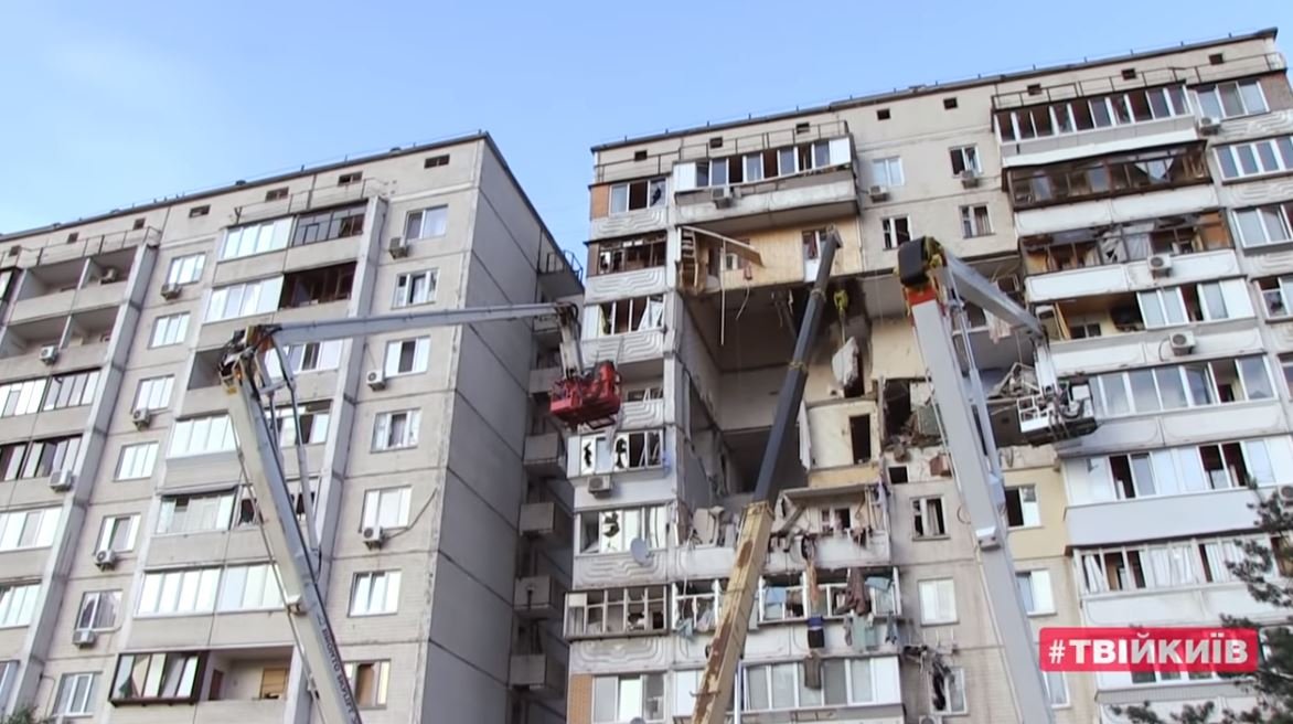 Столичные власти намерены выделить 30 млн гривен на жилье пострадавшим от взрыва дома на Позняках (видео)