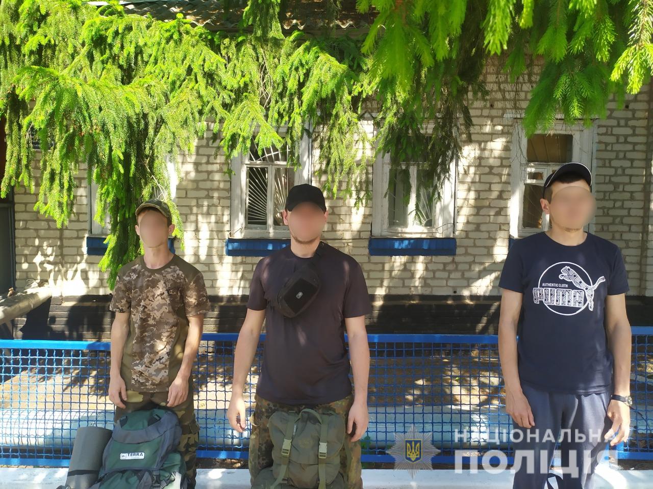 В Зоне отчуждения полицейские задержали трех нарушителей-экстремалов (фото)