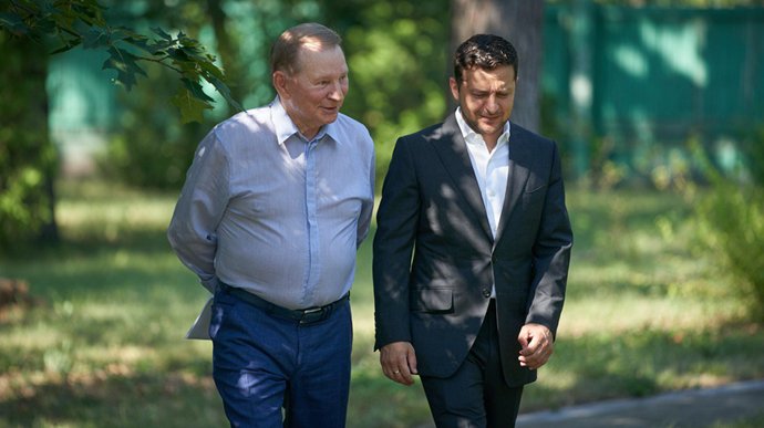 Леонид Кучма передумал возглавлять Украину в контактной группе по Донбассу, Владимир Зеленский отнесся с пониманием