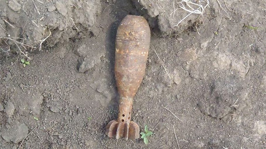 В Киеве за один день были найдены и обезврежены мина и артилерийский снаряд