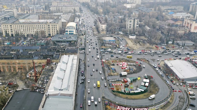 Завтра, 17 июля, в Киеве на все выходные ограничат движение на Шулявском путепроводе