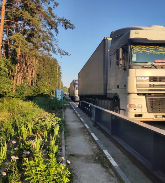На въездах в Киев на прошлой неделе взвесили более 3,6 тысяч грузовиков
