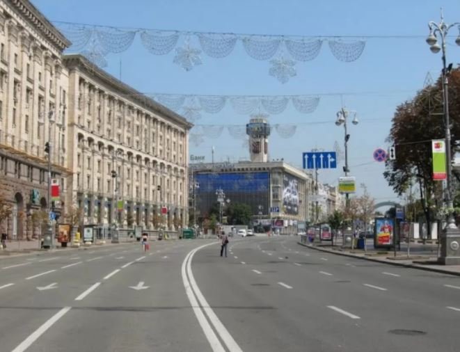 В День Независимости в центре Киева перекроют несколько центральных улиц (схема)