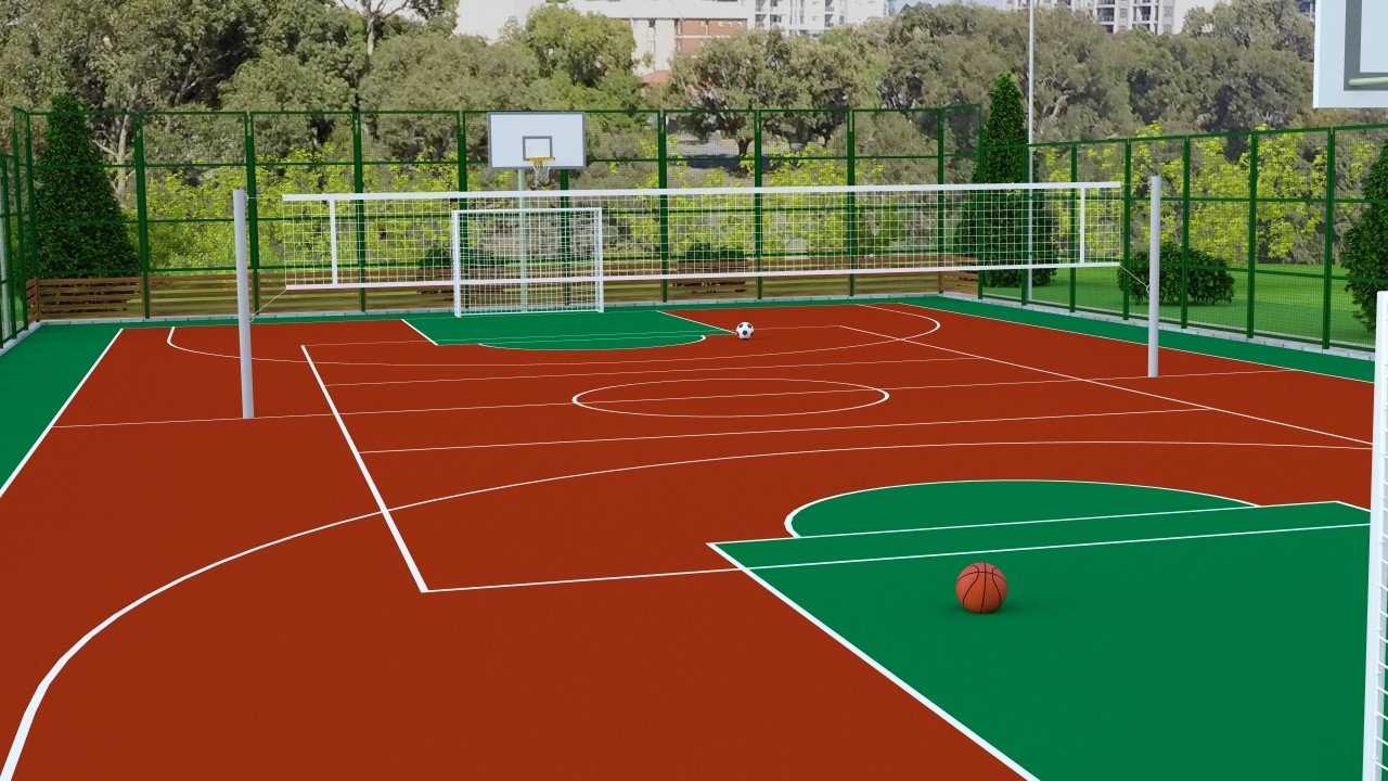 У Гостомелі на Київщині побудують мультифункціональний спортивний майданчик