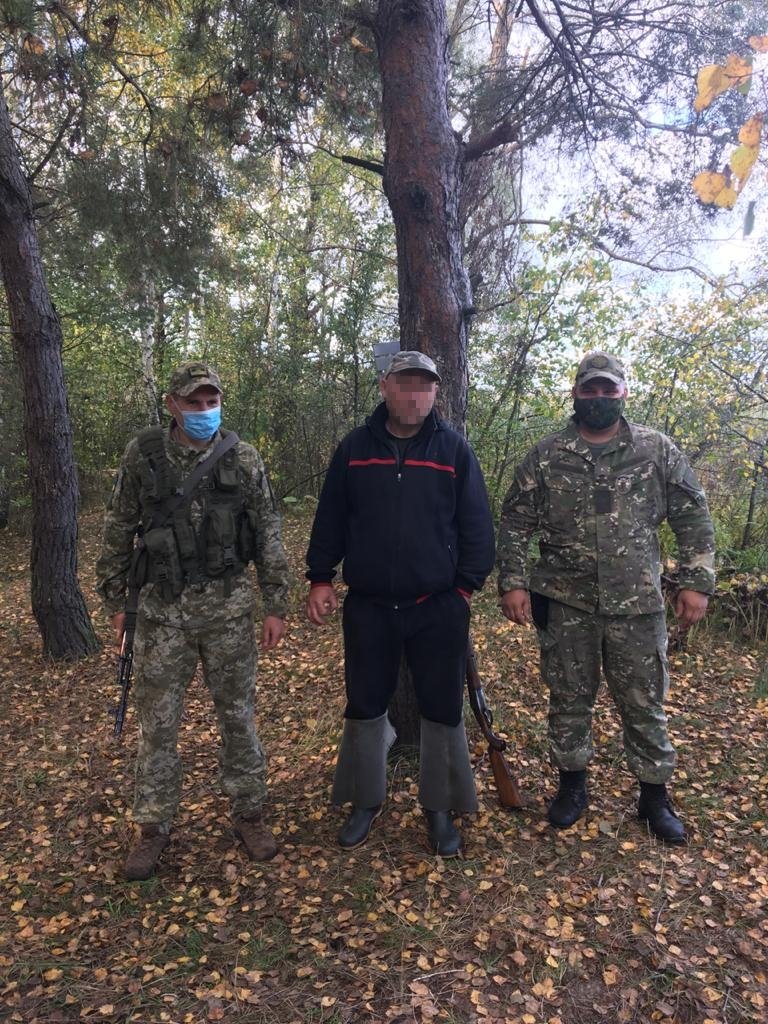 Подозреваемого в браконьерстве задержали в Чернобыльской зоне