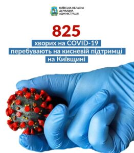 Василь Володін: “Понад 800 жителів Київщини перебувають на кисневій підтримці”