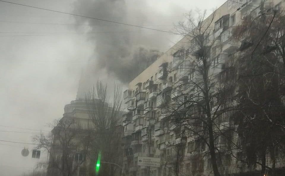 В Голосеевском районе столицы из-за грязной вытяжки загорелся ресторан узбекской кухни