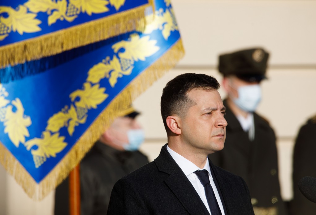 Президент Зеленский в Киеве принял участие в торжествах по случаю Дня Вооруженных сил Украины (фото)
