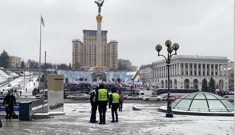 Протесты предпринимателей возобновились в центре Киева (фото, видео)