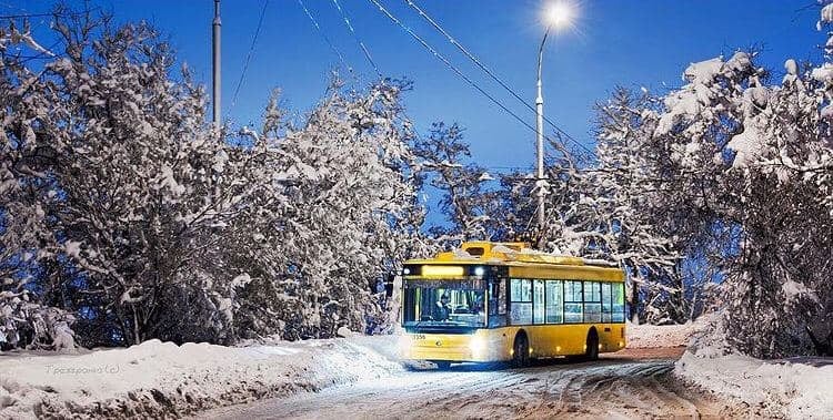 Три ближайших ночи маршрут движения трех киевских троллейбусов будет изменен (схема)