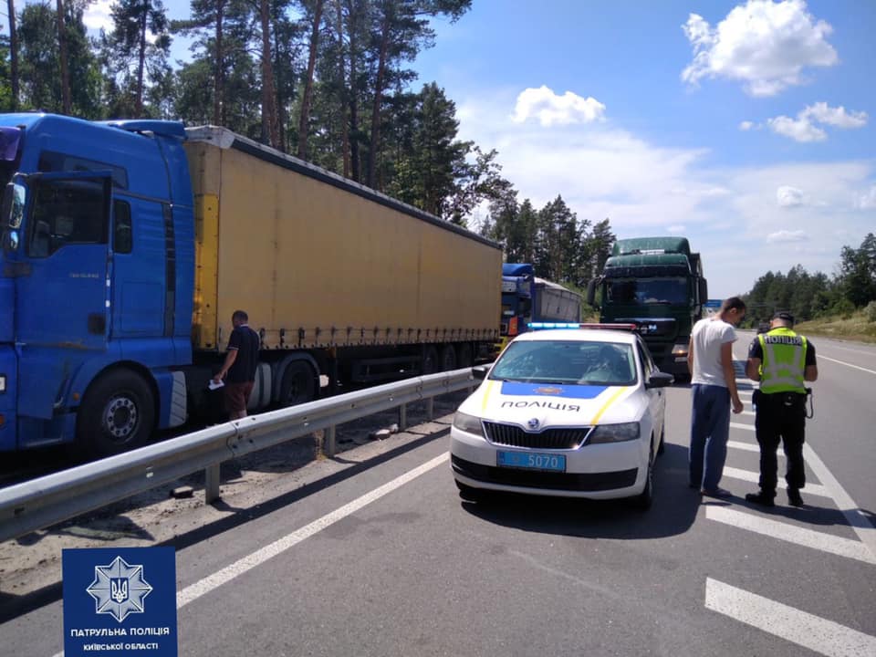 Из-за жары ограничен въезд большегрузного транспорта в Киев