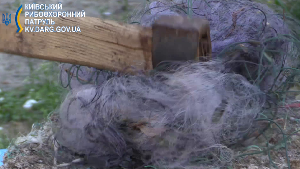 Более полутора километров сетей уничтожили на Киевщине (видео)