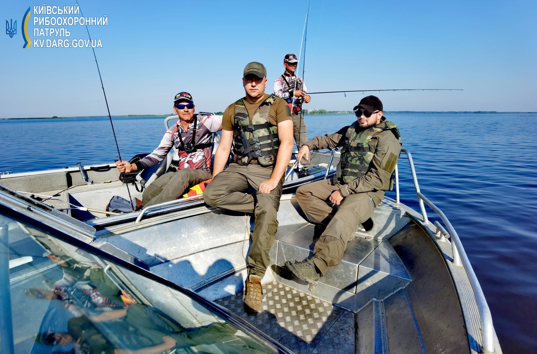 Киевский рыбоохранный патруль за полмесяца зафиксировал нанесение ущерба на 734 тыс. гривен и выписал штрафов нарушителям на 3 тыс. гривен
