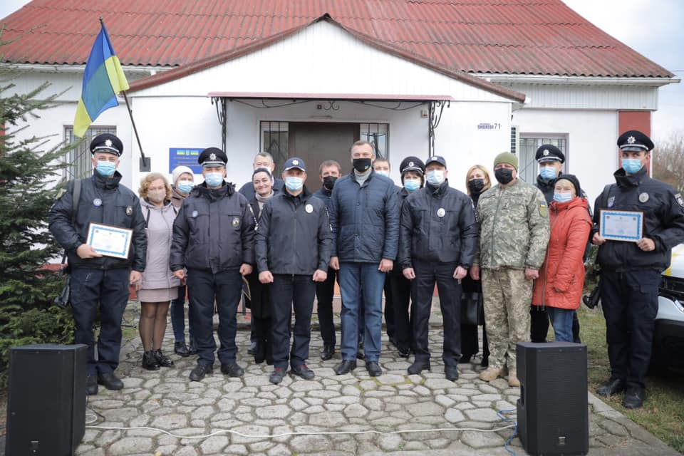 Еще одна полицейская станция открылась на Киевщине (фото)