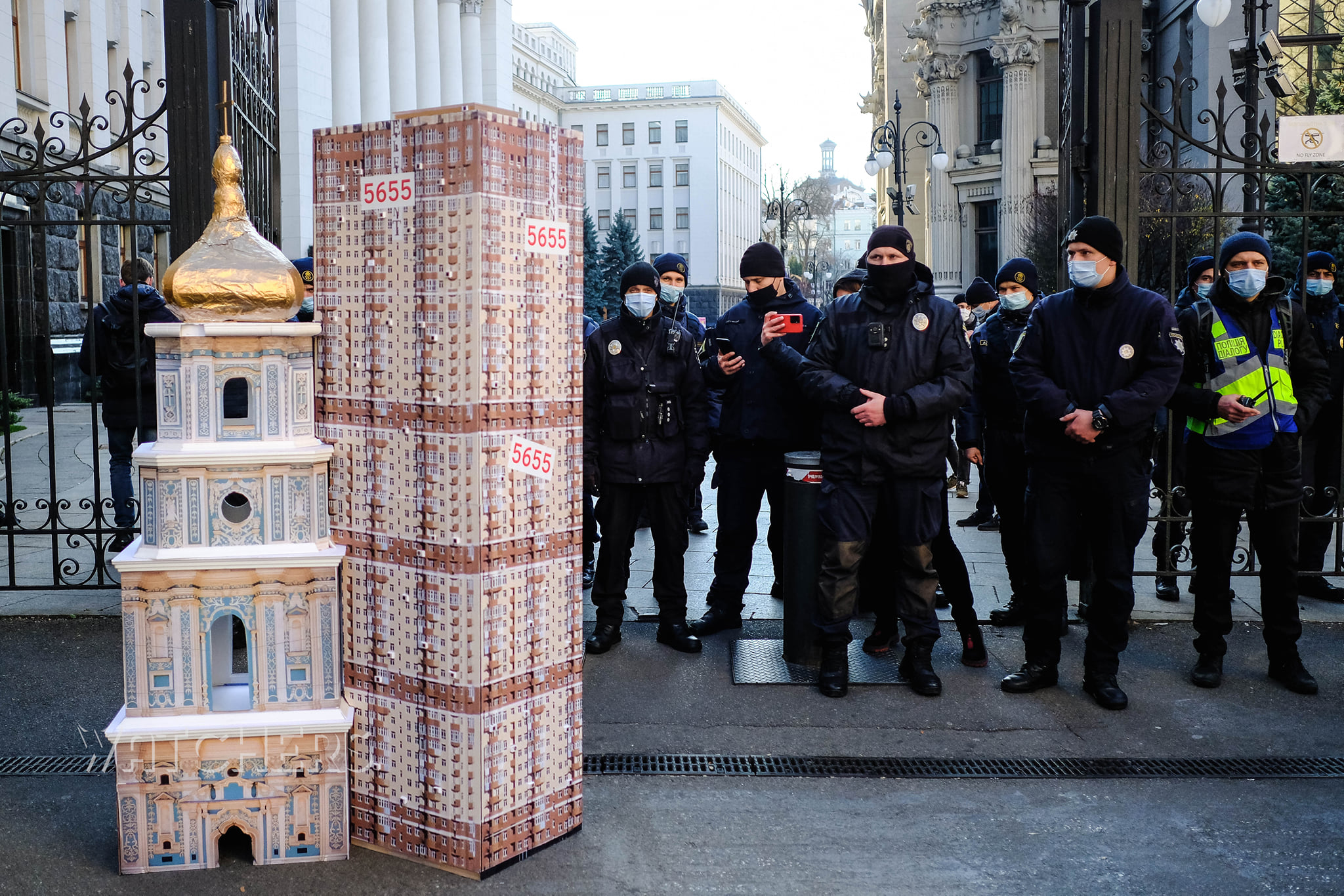 В Киеве и 17 областных центрах прошла акция архитекторов против законопроекта №5655 (фото)