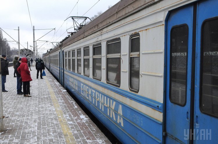 В Киеве на три дня отменили курсирование нескольких рейсов городской электрички