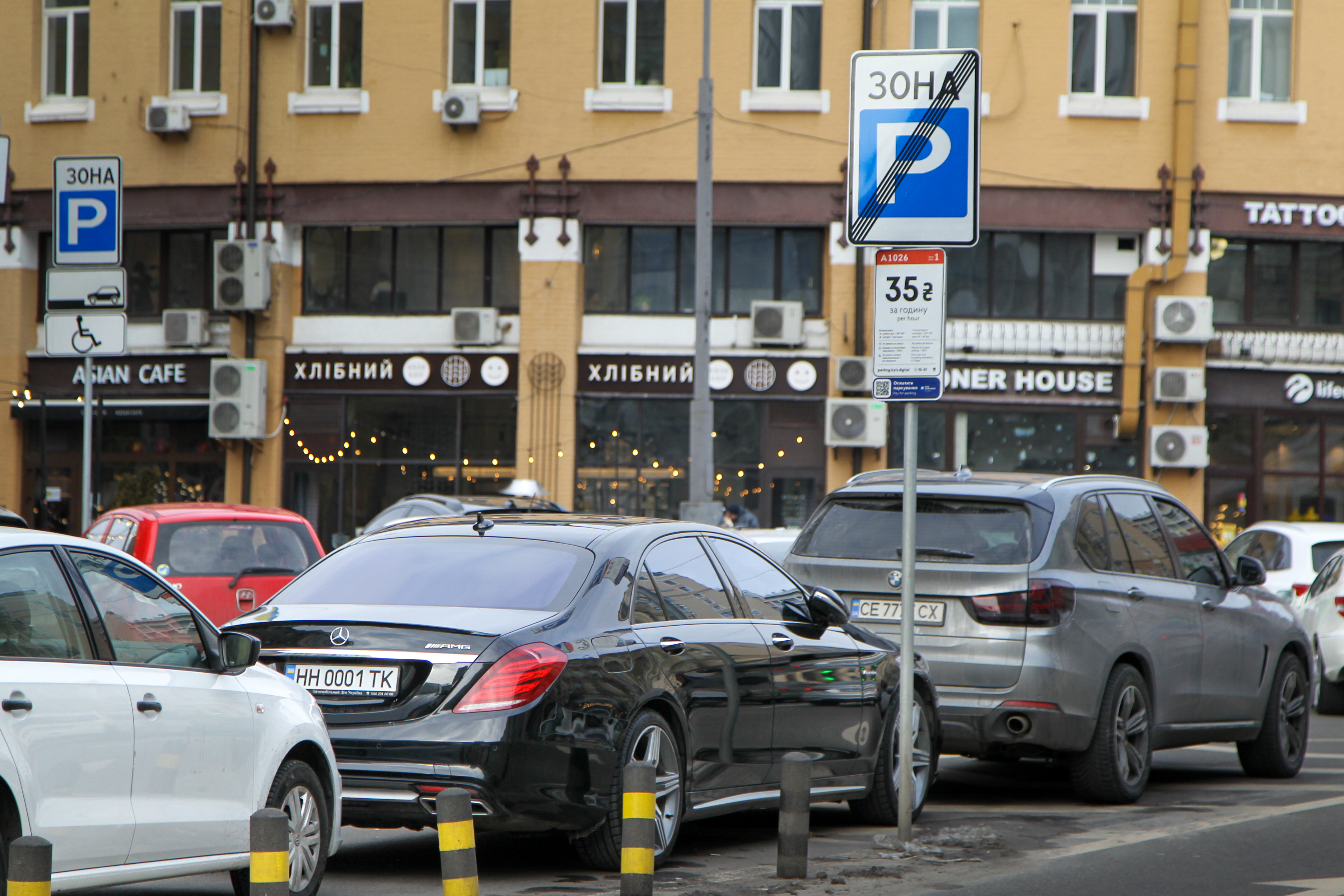 В минувшем январе киевляне заплатили за парковку в 80 раз больше, чем в январе прошлого года