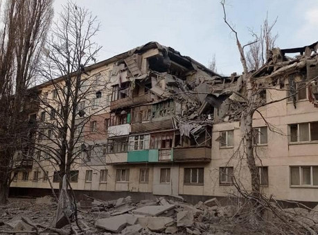 Московити обстріляли Лисичанськ: завалів дуже багато, є жертви