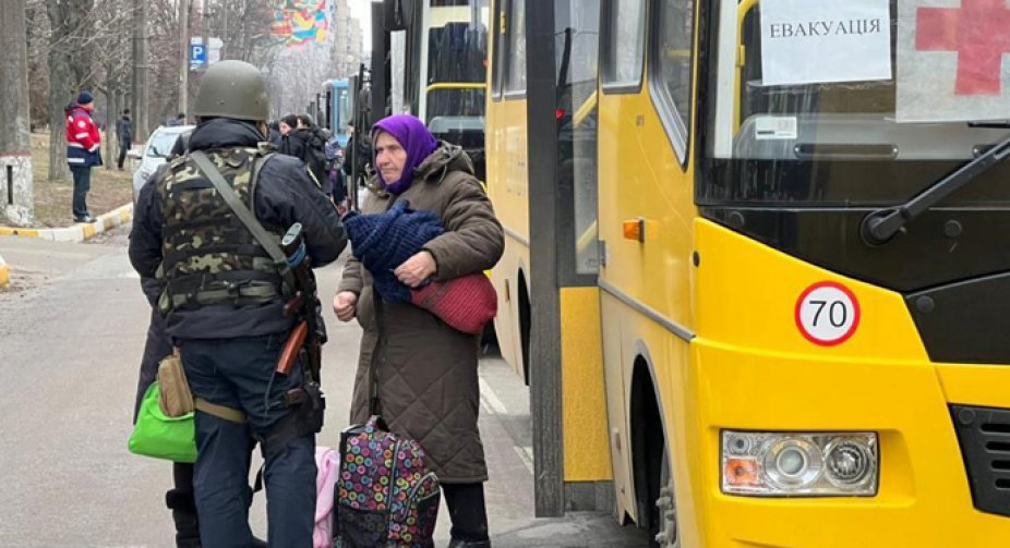 Мешканці Вишгорода мають можливість виїхати до Києва маршрутками з центру міста