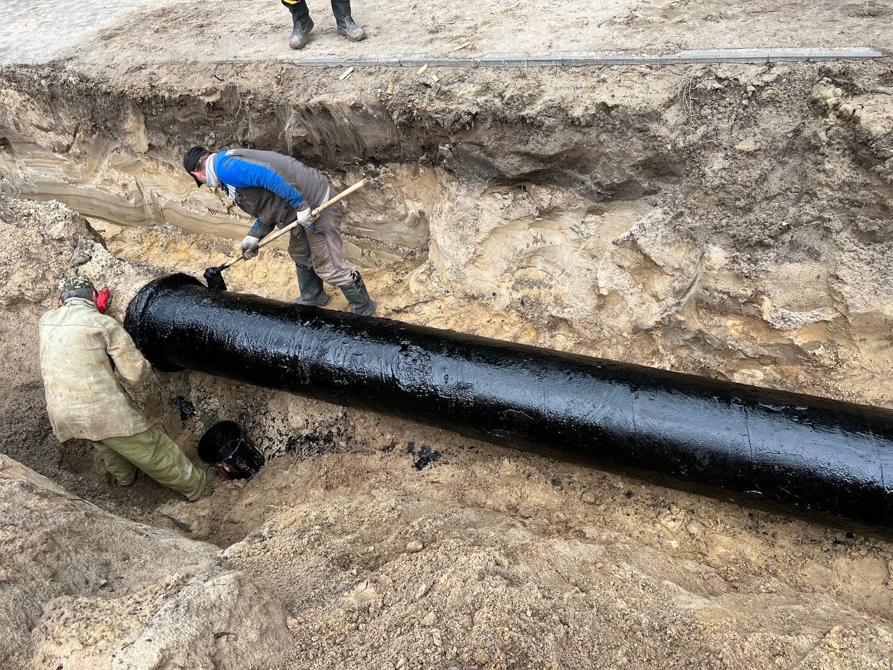 В Ірпені на Київщині завершено ремонт каналізаційного колектора