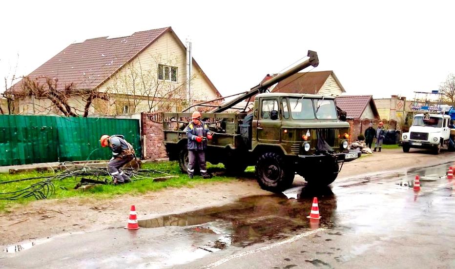 На звільнених територіях Київщини світло за минулу добу повернули для 5 тисяч родин