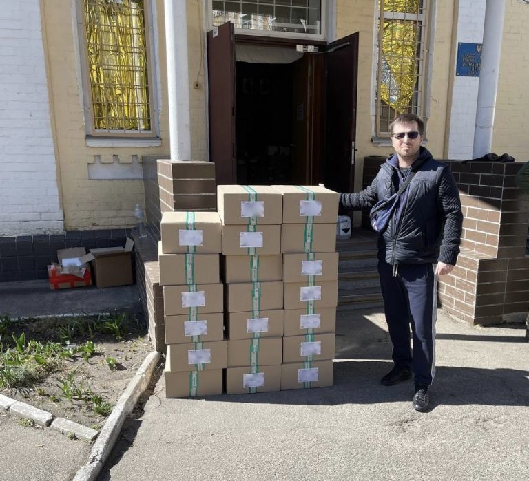 Головний військовий госпіталь отримав медикаменти від “Київміськбуда”