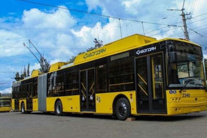 У Києві відновили роботу п'яти тролейбусних маршрутів