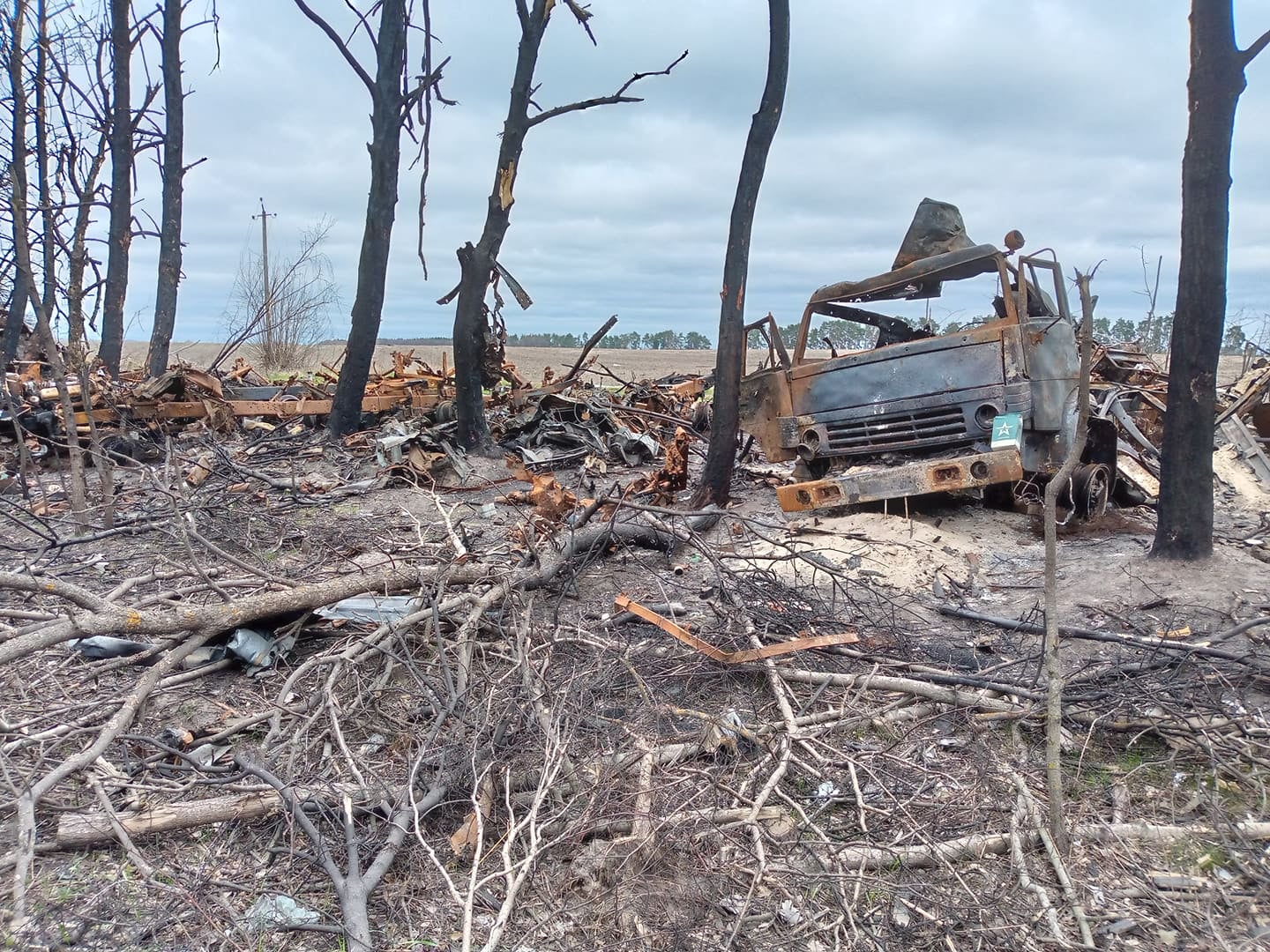 Нацполіція фіксує злочини російських військових у Бервиці на Київщині