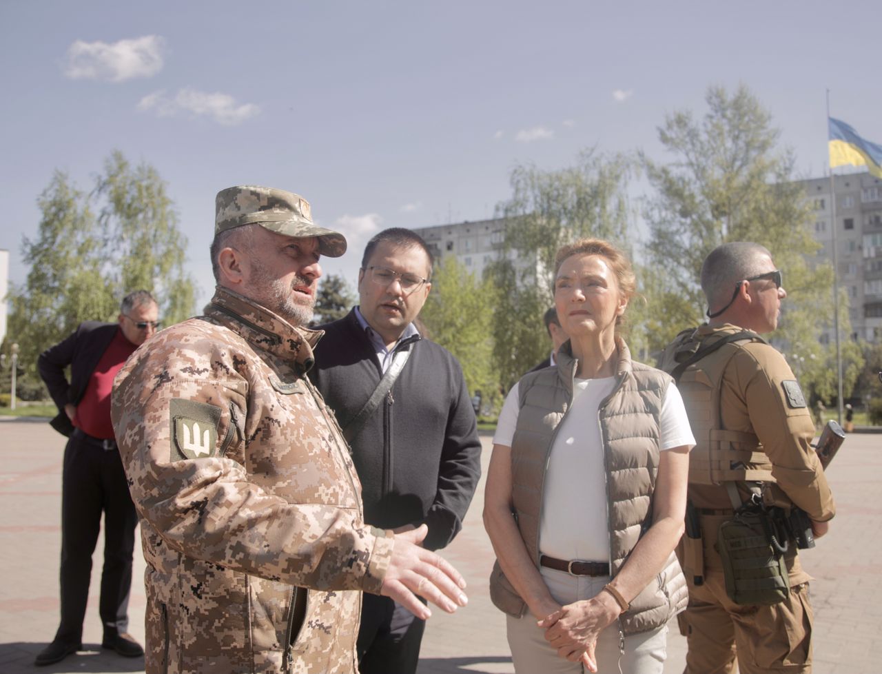 Генсек Ради Європи відвідала Ірпінь та Бородянку