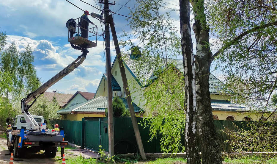 У Київській області без світла залишаються 7,1 тисячі родин у 12 населених пунктах