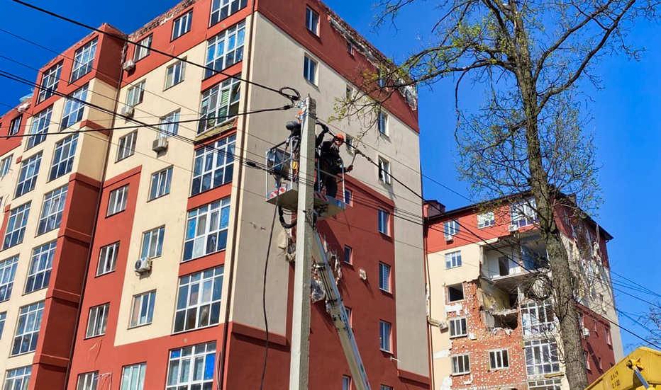 На Київщині за добу повернули світло для майже 700 родин у 3 населених пунктах