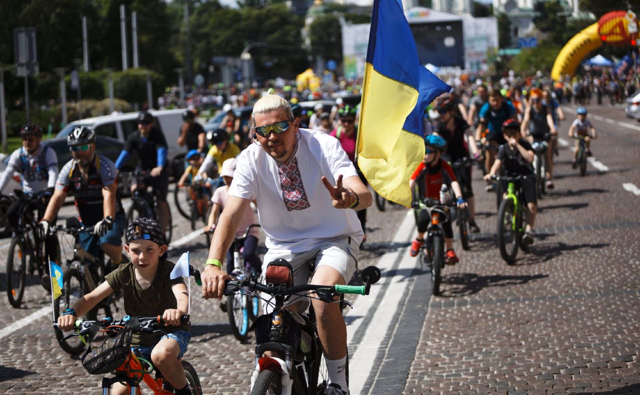 Завтра, 25 червня, пройде благодійний патріотичний онлайн пробіг Київського Велодня