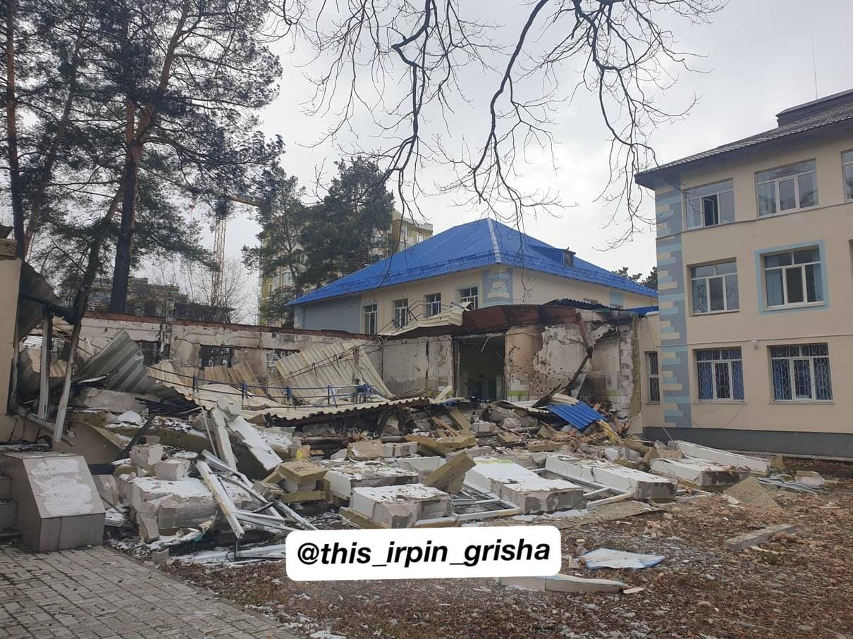 В Ірпені відбудовують зруйновану рашистами школу №2