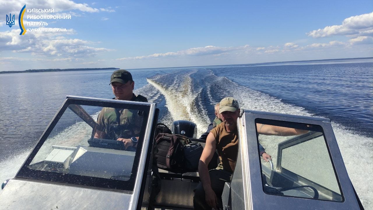За півроку на Київщині рибоохоронний патруль виявив 523 порушення