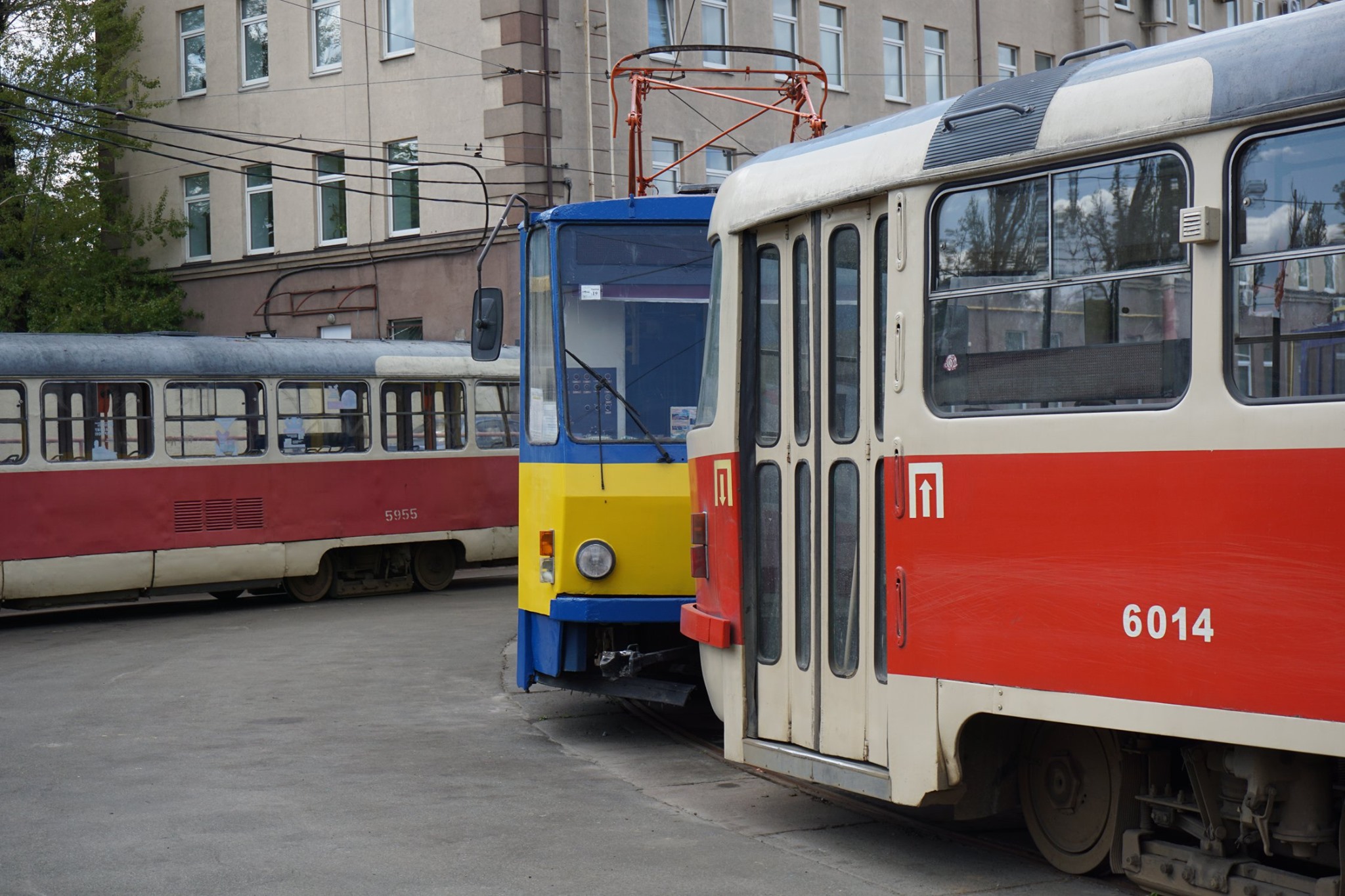 У Дніпровському районі столиці на тиждень зміниться маршрут трамваю № 5