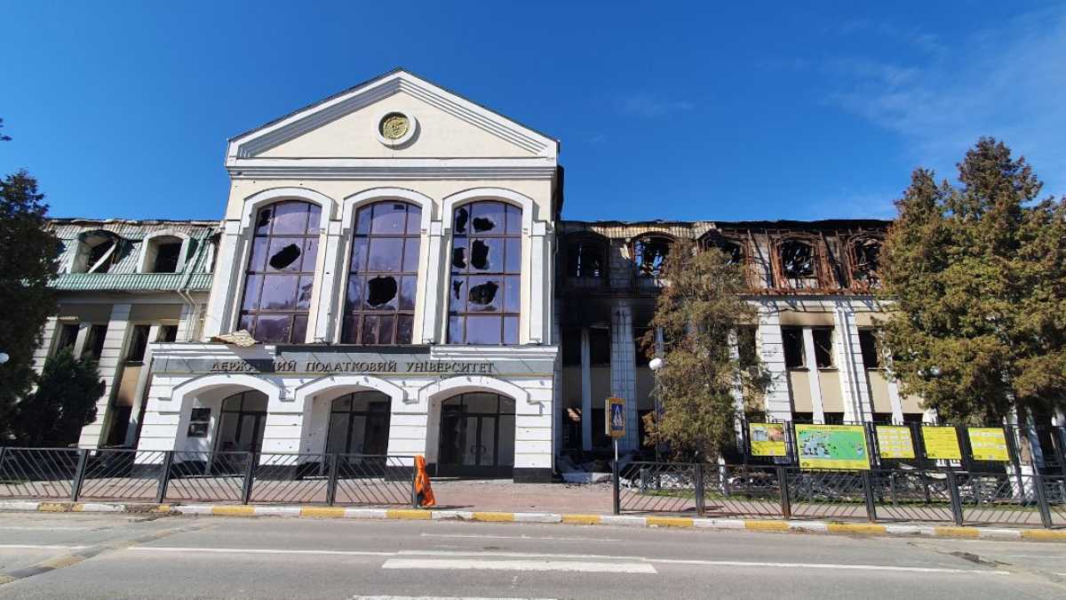 Податковий університет в Ірпені планує витратити 23,5 млн гривень на ремонт своїх корпусів