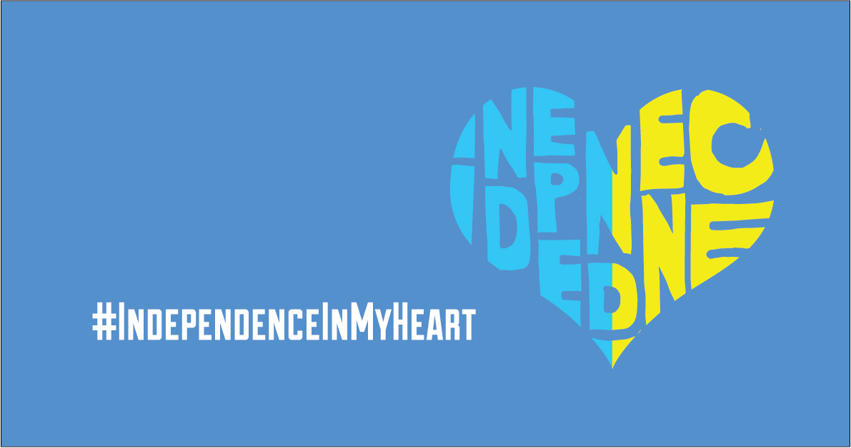 До Дня незалежності України активісти 26 країн світу проведуть акцію підтримки IndependenceInMyHeart