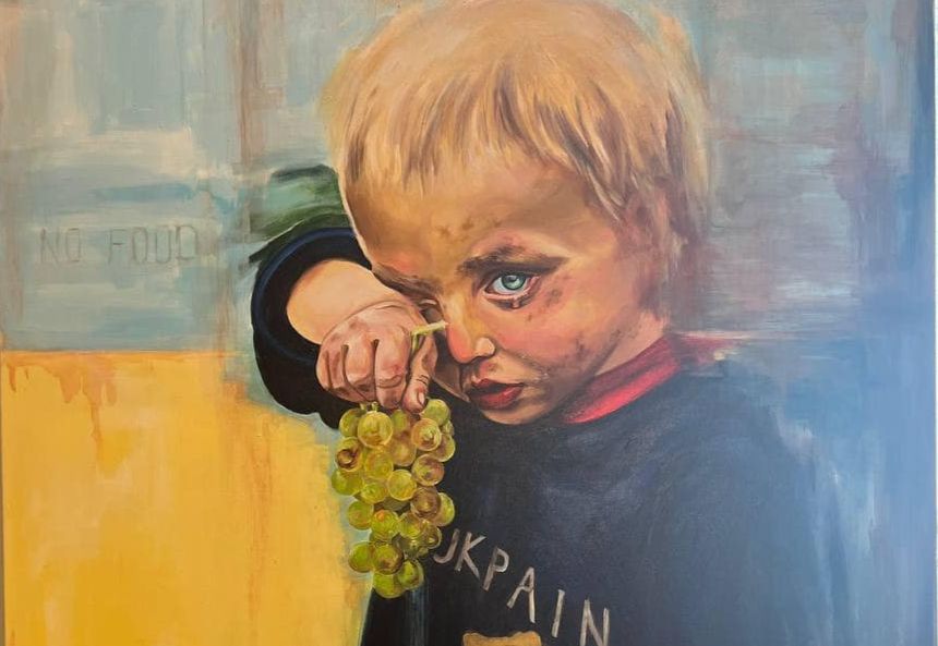 У литовській Паланзі відкрилась виставка портретів дітей з Бучі