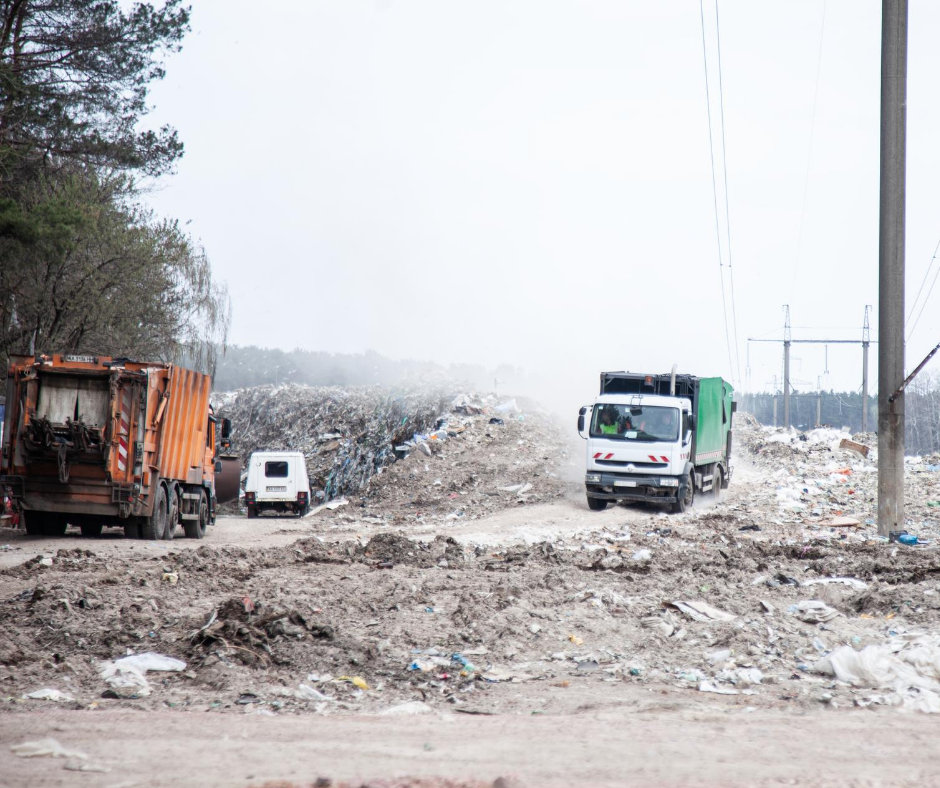 У Вишгороді на Київщині виникли проблеми з вивозом сміття
