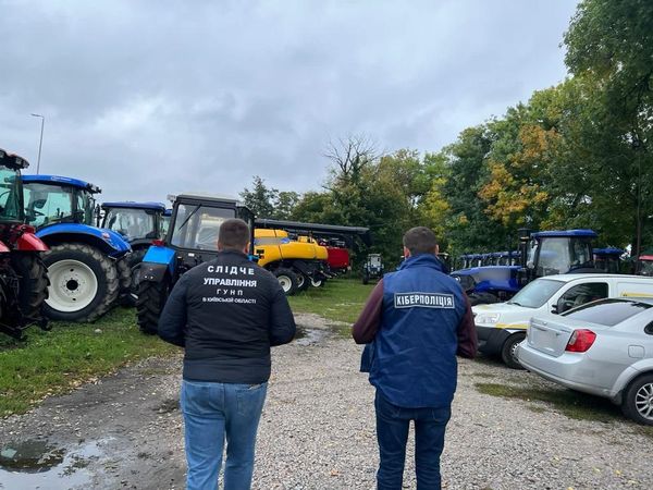 Правоохоронці Київщини викрили підприємство, яке купувало сільськогосподарську техніку в росії