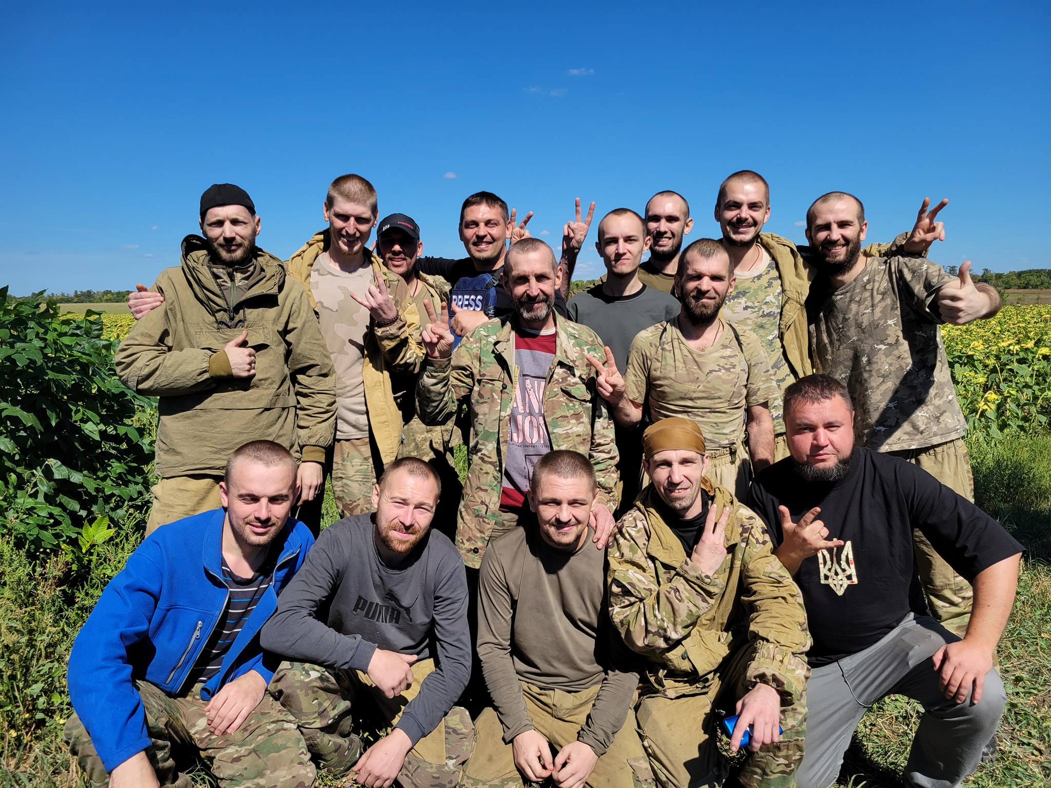 До України з полону повернулися ще 14 українських військових