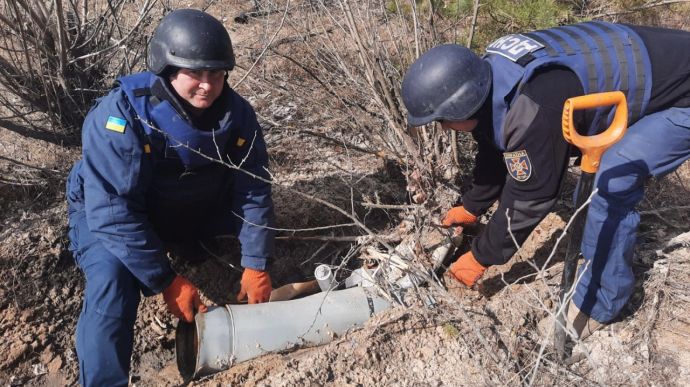 На Київщині від початку робіт по розмінуванню знешкоджено понад 68 тисяч вибухонебезпечних предметів